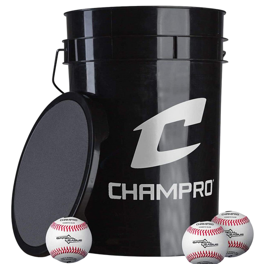 Champro Ball Bucket w/ Padded Lid