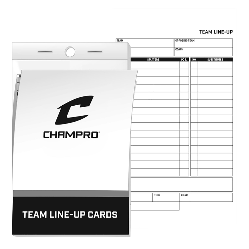 Champro Line-Up Cards