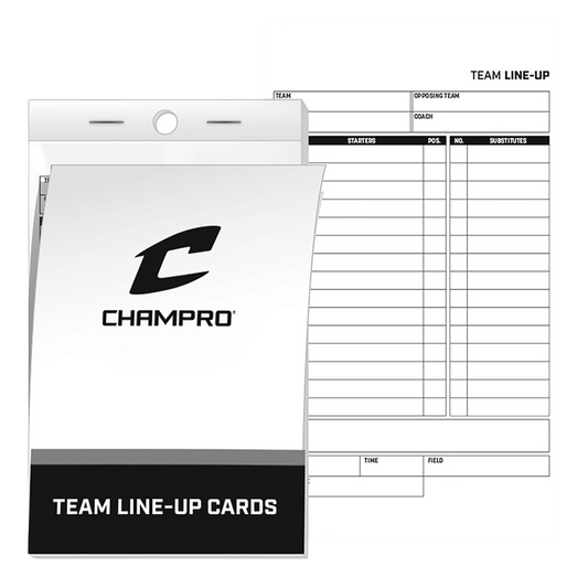 Champro Line-Up Cards