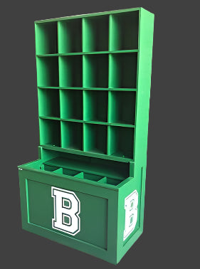 Dugout storage unit