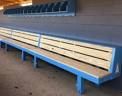 Baseball dugout bench | Softball dugout bench
