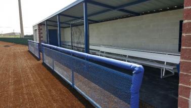 Aluminum Bench with Top Shelf