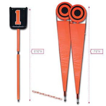 Deluxe Down Indicator and Bullseye Chains
