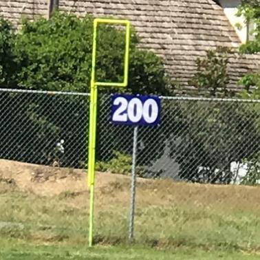 Horizontal Distance Markers - VINYL