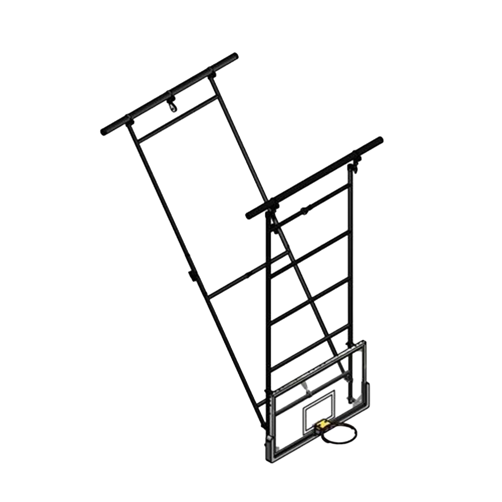 Dual Post Ceiling Hung Backstops