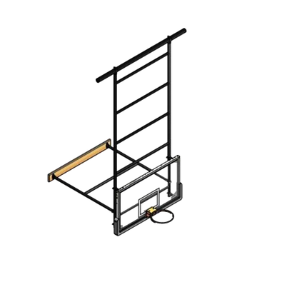 Dual Post Ceiling Hung Backstops