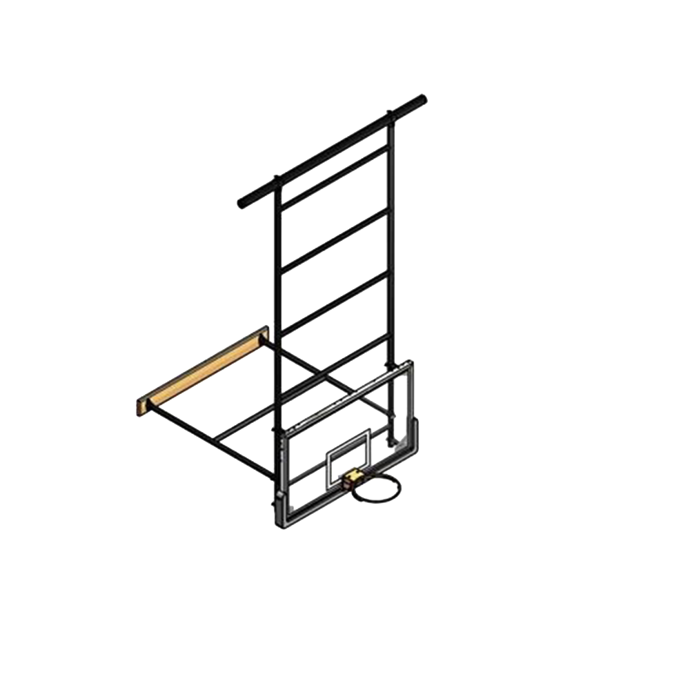 Dual Post Ceiling Hung Backstops