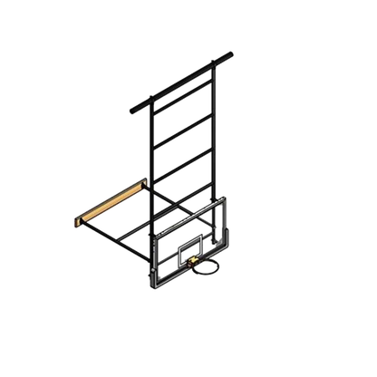 Dual Post Ceiling Hung Backstops