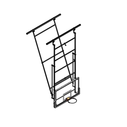 Dual Post Ceiling Hung Backstops