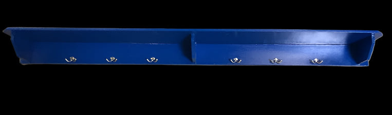 dugout shelf 12 coat hooks