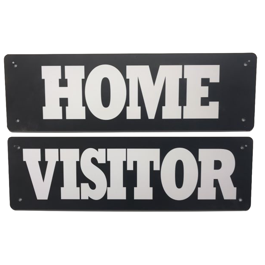 Dugout Header - Home & Visitors