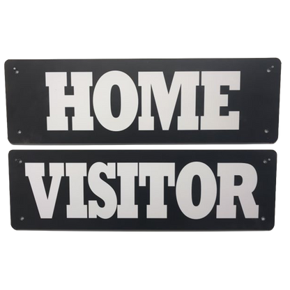 Dugout Header - Home & Visitors