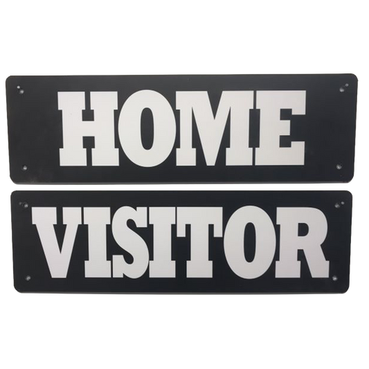 Dugout Header - Home & Visitors