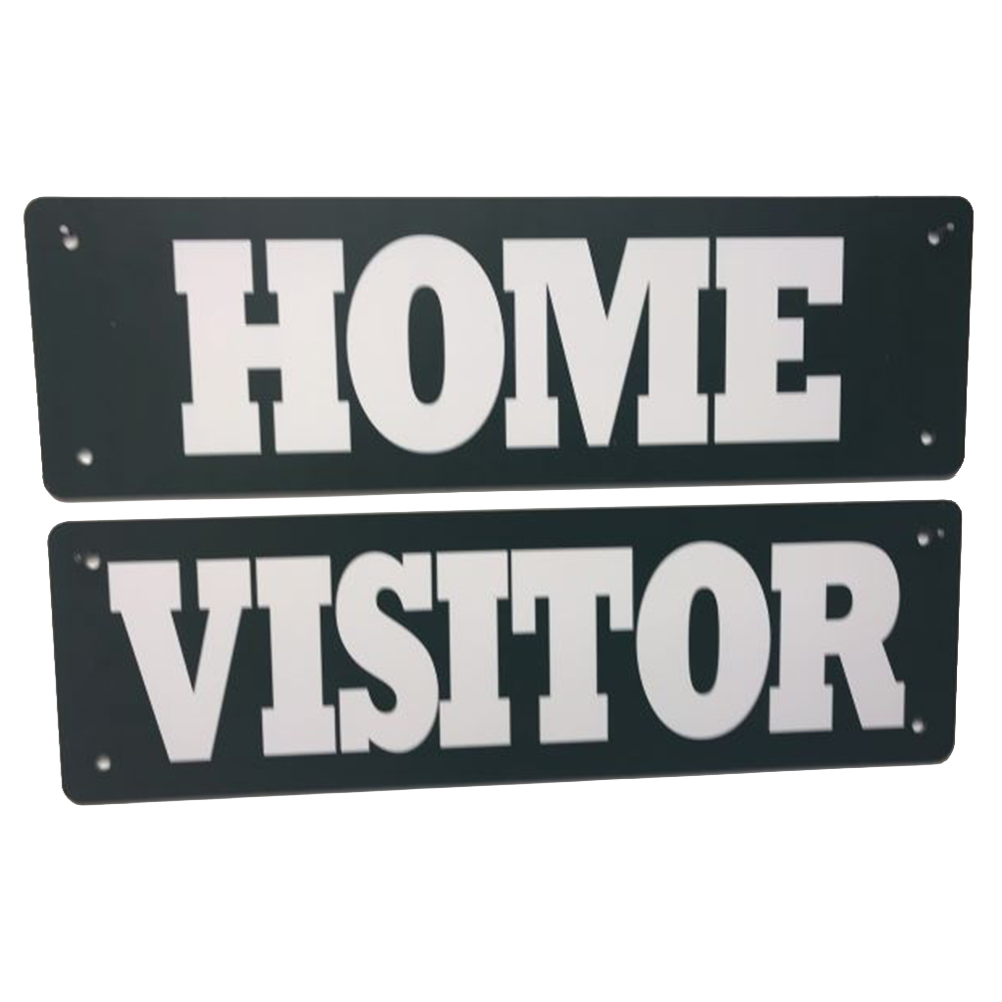 Dugout Header - Home & Visitors