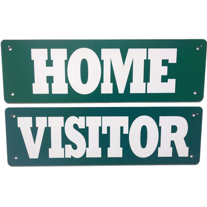 Dugout Header - Home & Visitors