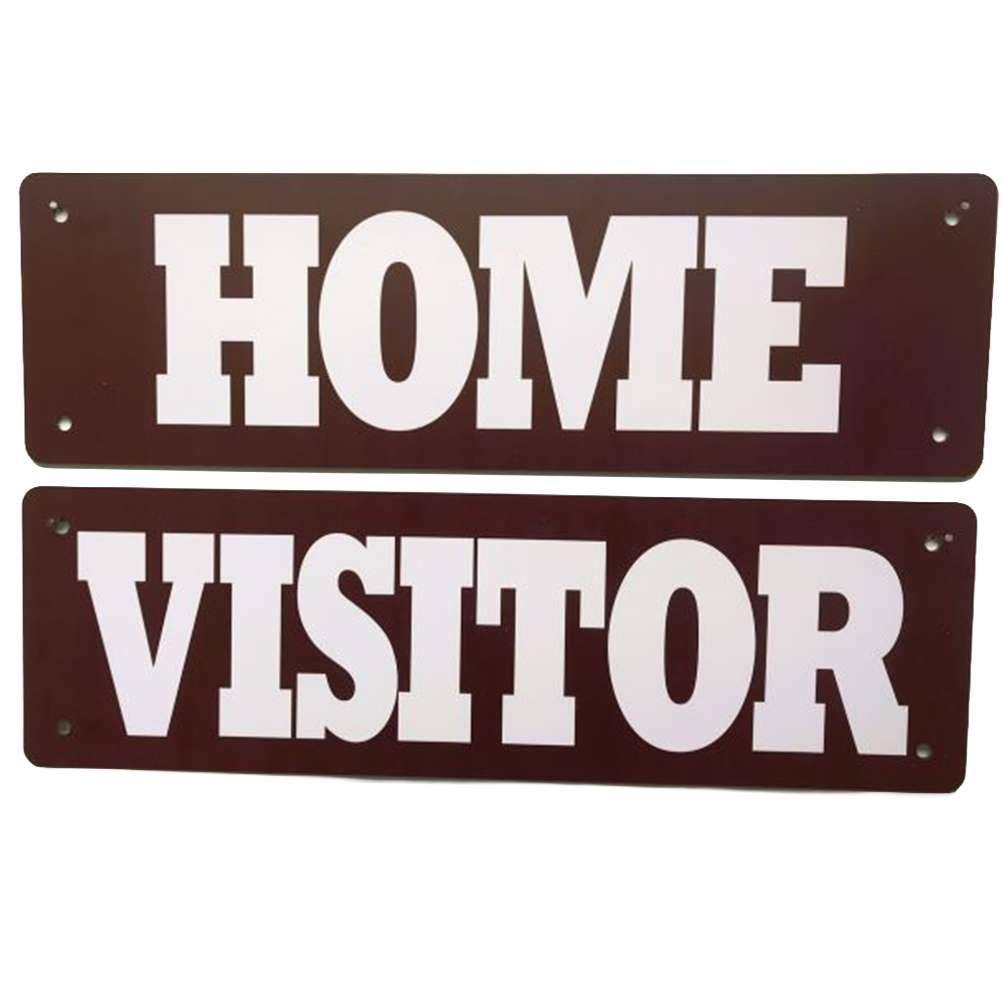 Dugout Header - Home & Visitors