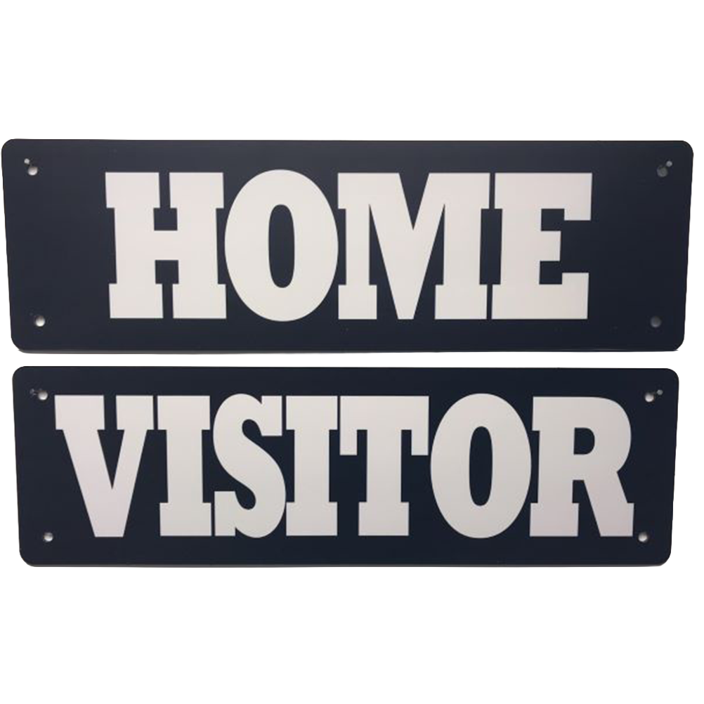 Dugout Header - Home & Visitors