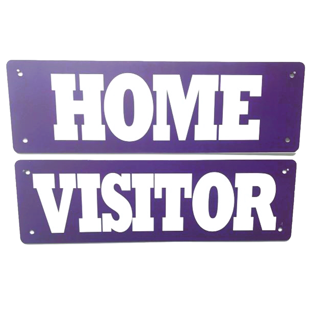 Dugout Header - Home & Visitors