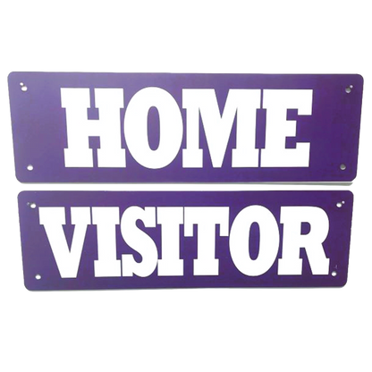 Dugout Header - Home & Visitors