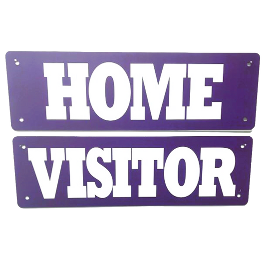 Dugout Header - Home & Visitors
