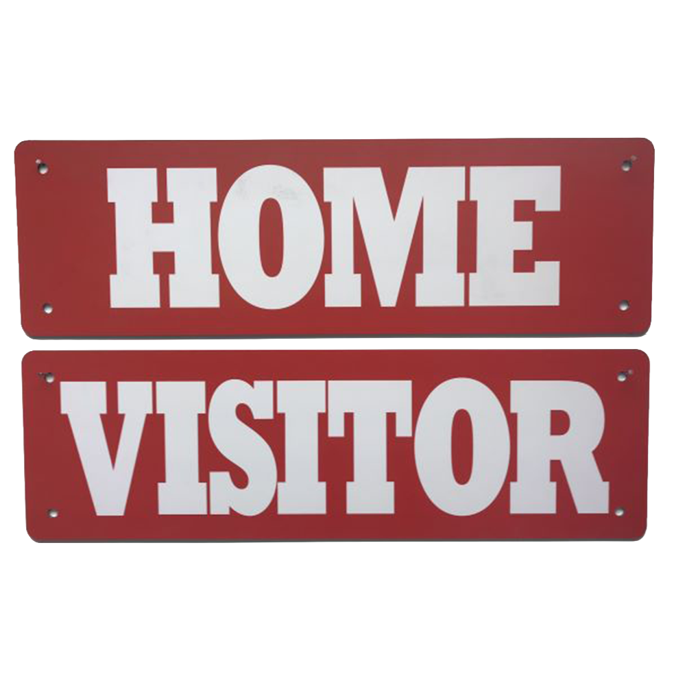 Dugout Header - Home & Visitors