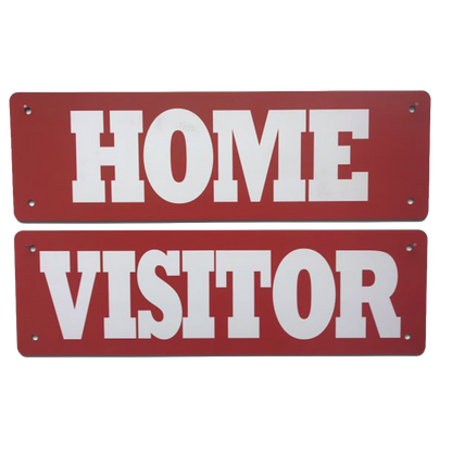 Dugout Header - Home & Visitors