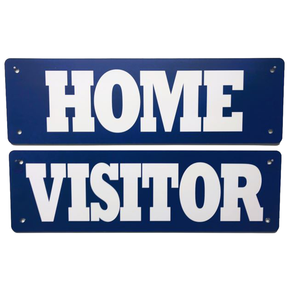 Dugout Header - Home & Visitors