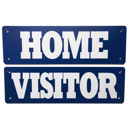 Dugout Header - Home & Visitors