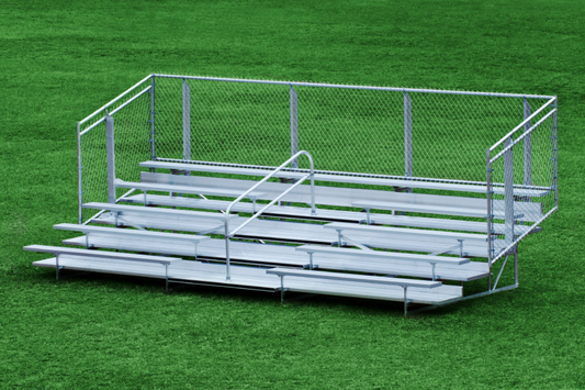 Dura-Lite Welded Portable Bleachers- 5 row