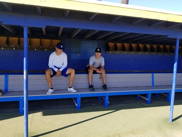 Bishop Amath CA Baseball dugout bench | Softball dugout bench