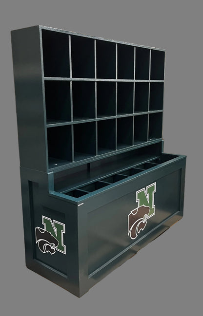 Dugout storage Helmet & Bat Combo baseball softball