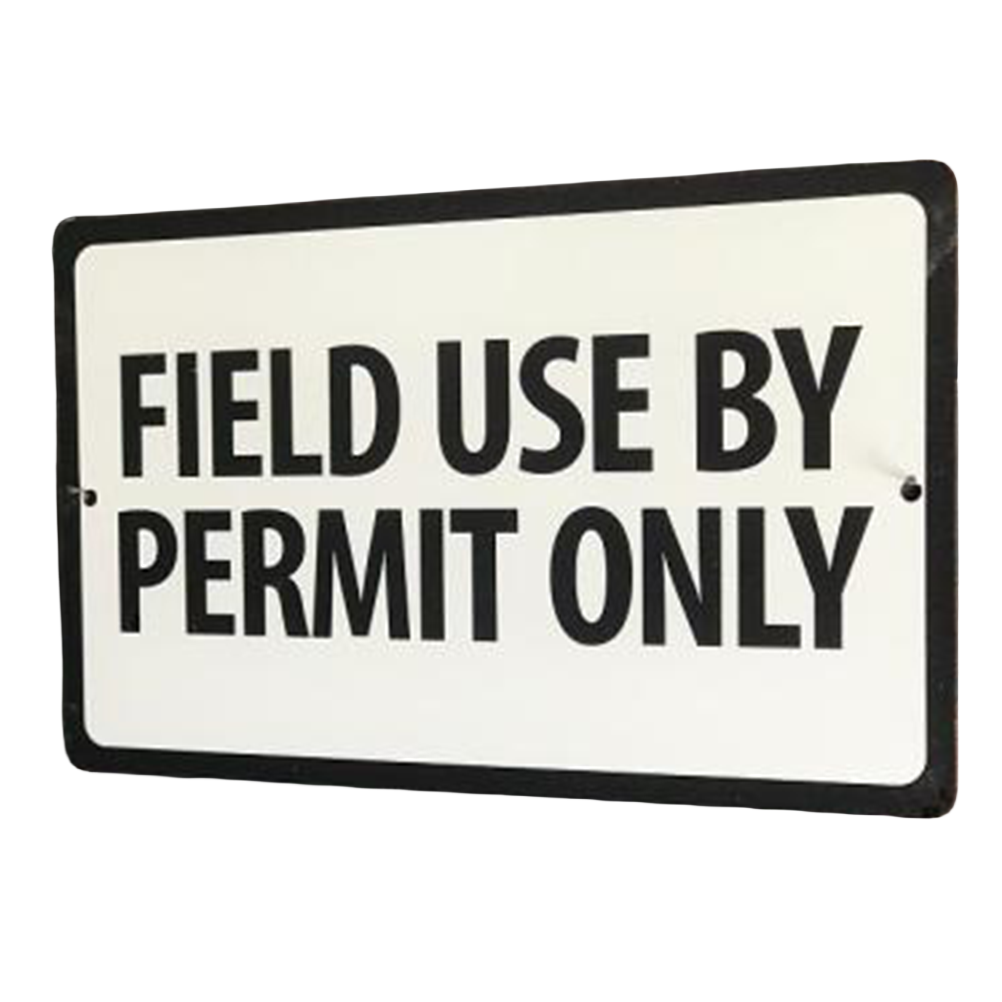 FIELD USE BY PERMIT ONLY