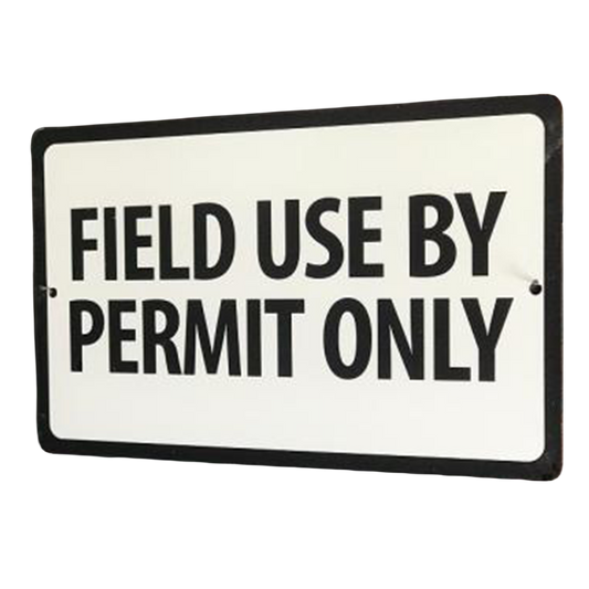 FIELD USE BY PERMIT ONLY