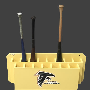 Baseball Dugout 15 Bat Rack