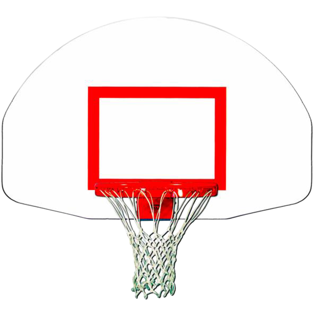 Front-Mount Fan-Shaped Steel Backboard