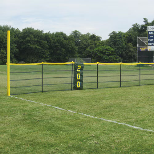 In-Ground Grand Slam Fencing with Pocket Attachments