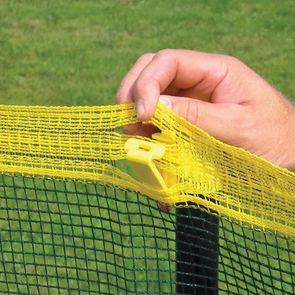 In-Ground Grand Slam Fencing with Loop Attachments