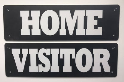 Dugout Header - Home & Visitors