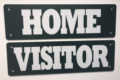 Dugout Header - Home & Visitors