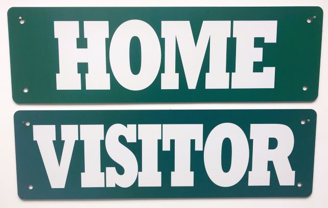 Dugout Header - Home & Visitors