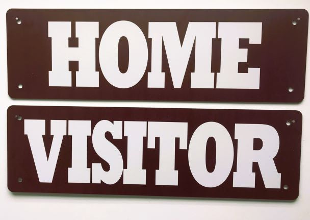 Dugout Header - Home & Visitors