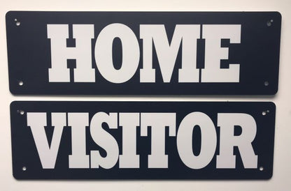 Dugout Header - Home & Visitors