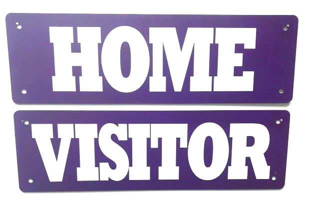 Dugout Header - Home & Visitors
