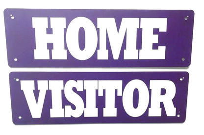 Dugout Header - Home & Visitors