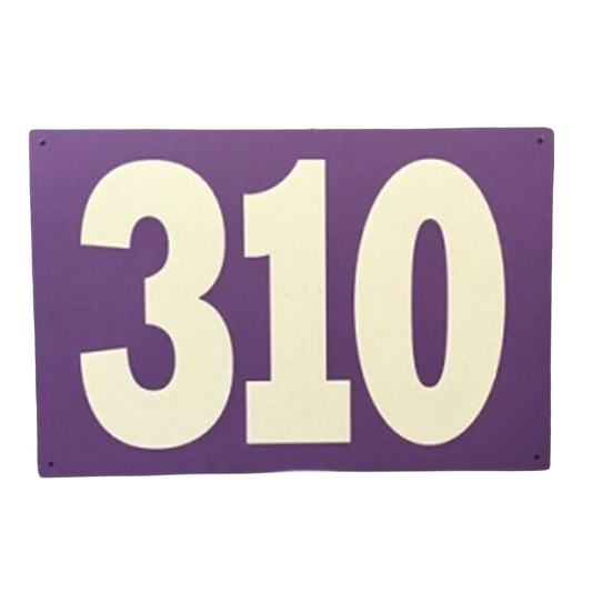 Horizontal OF Distance Signs - METAL