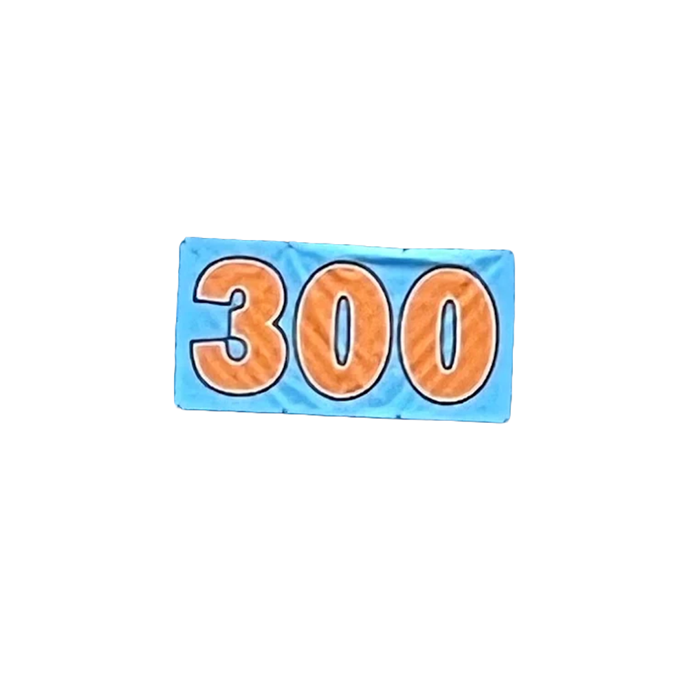 Horizontal OF Distance Signs - VINYL