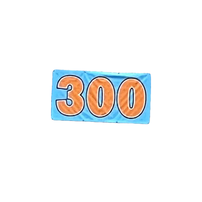 Horizontal OF Distance Signs - VINYL