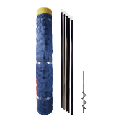 In-Ground Grand Slam Fencing with Pocket Attachments