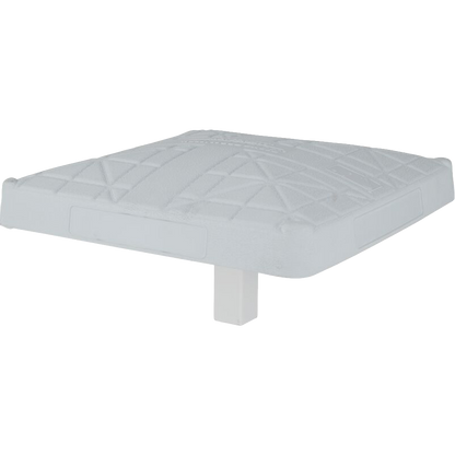 One Jack Corbett white Hollywood base set showing the anchor on the bottom