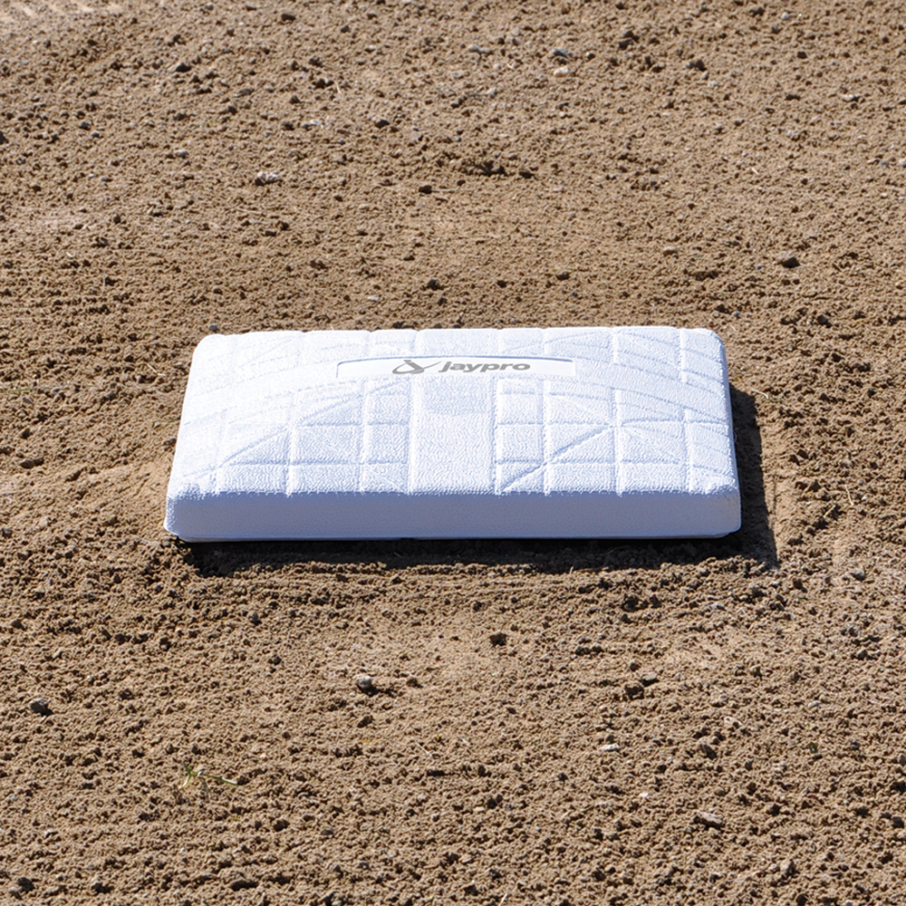 White Jaypro base and baseball dirt